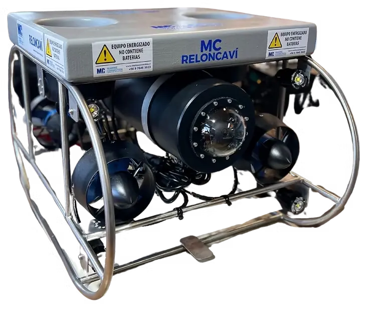 ROV Reloncaví 300 — Apertura y desarme con robótica